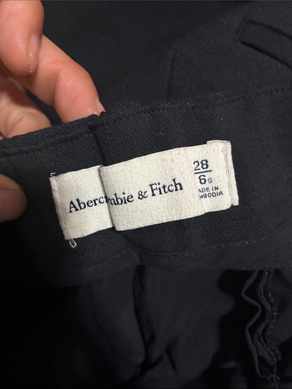 Abercrombie and Fitch the Sloane trousers size 28/6s - Picture 12 of 12